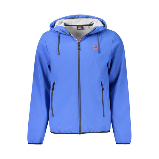 Norway 1963 Blue Polyester Men Jacket NO-39344-S