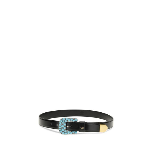 Valentino Garavani VLogo Belt VA-7W2T0SQ2EQV0NO-85 CM / 34 INCHES