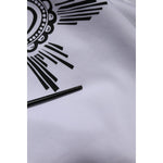Dolce & Gabbana White Sacred Heart Hooded Sweatshirt Sweater