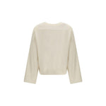 Loulou De Saison Draped Sweater LO-BILLIVORY-M