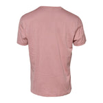 Dolce & Gabbana Pink Logo Plaque Cotton Crew Neck T-shirt TSH91046-56