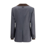Miu Miu Striped Blazer MI-MH2005SOOO174XF0480-IT38 | S