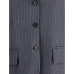 Miu Miu Striped Blazer MI-MH2005SOOO174XF0480-IT38 | S