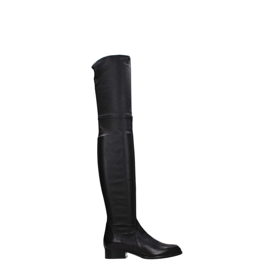 Parallèle Black Leather Over The Knee PA-8547178021129-EU36.5/US6.5