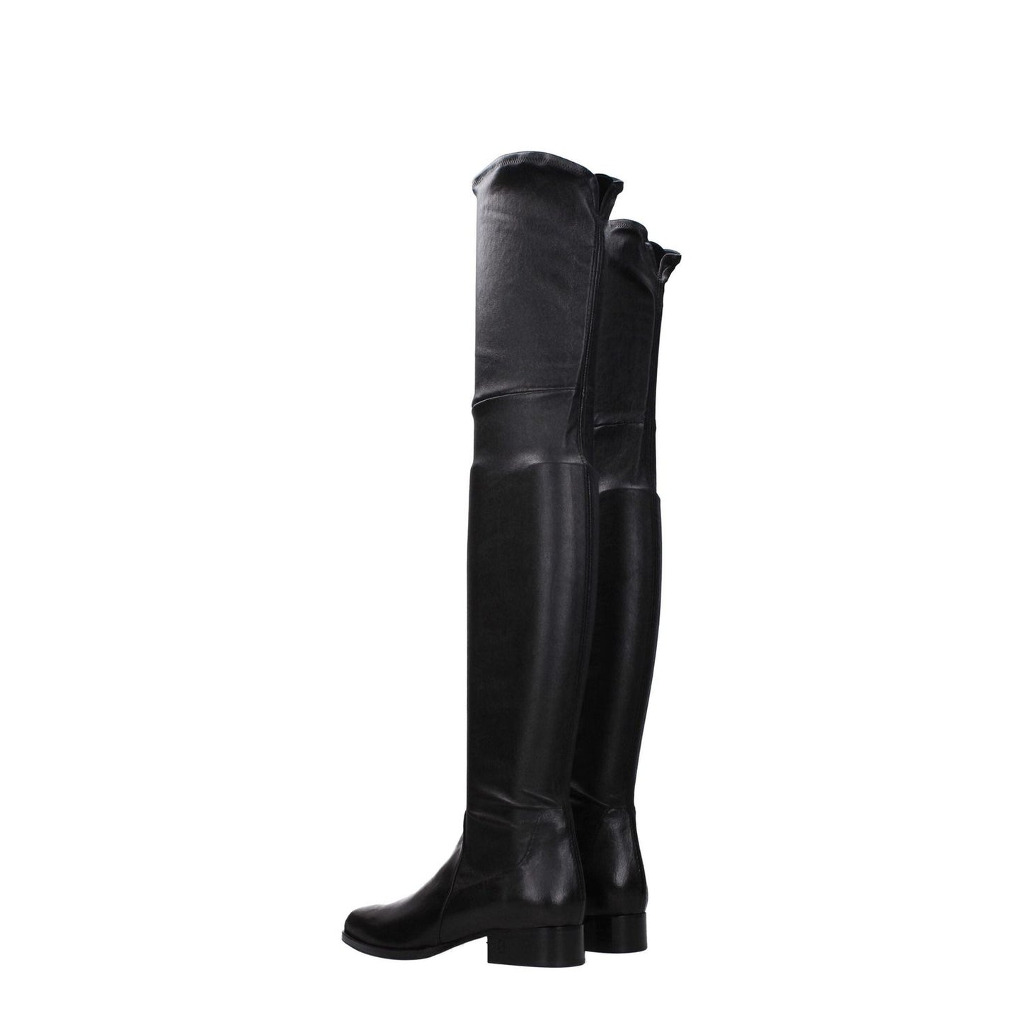 Parallèle Black Leather Over The Knee PA-8547178021129-EU36.5/US6.5