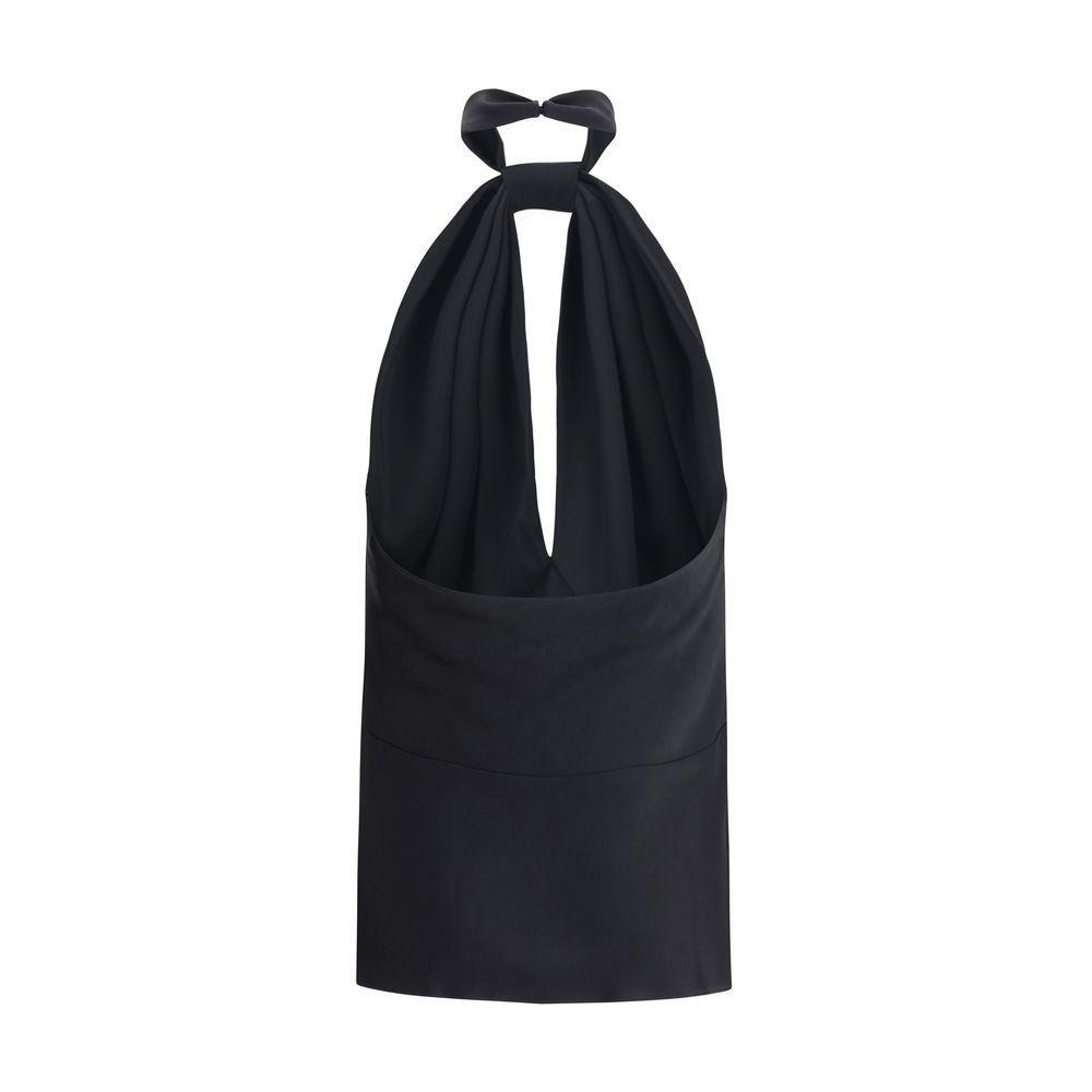 Front view with bag zipped and handles upright.
