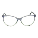 Andy Wolf Gray Unisex Glasses Frame in acetate with full-rim cat eye style, demo lenses, size 55-15-140, includes branded case.