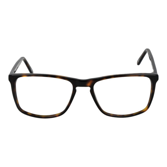 Andy Wolf Brown Unisex Glasses Frame, full-rim acetate, rectangle shape.