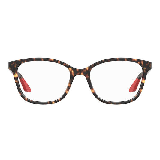 Under Armour Brown Acetate Frames - Women's glasses model UA5013086F217, tortoise shell pattern, 52/17/135 mm.
