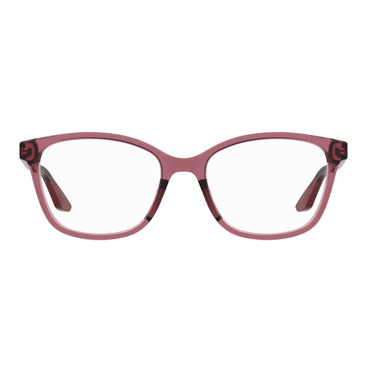 Under Armour Multicolor Acetate Frames in pink, model UA5013G3IF217 for women, lens size 52mm, bridge 17mm, temple 135mm.