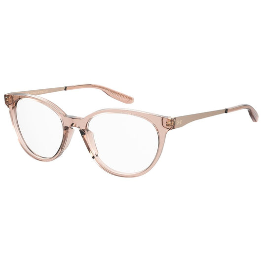 Under Armour Transparent Acetate Frames UA50283DVF217 glasses, 52/17/140mm, women's eyewear in transparent color.