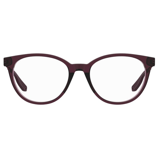 Under Armour Transparent Acetate Frames for women, model UA50286XQF417, with 54/17/140 mm size, featured in the product image front view.