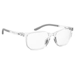 Under Armour Transparent Resin Frames unisex glasses with 54/17/140 mm dimensions in clear resin material.