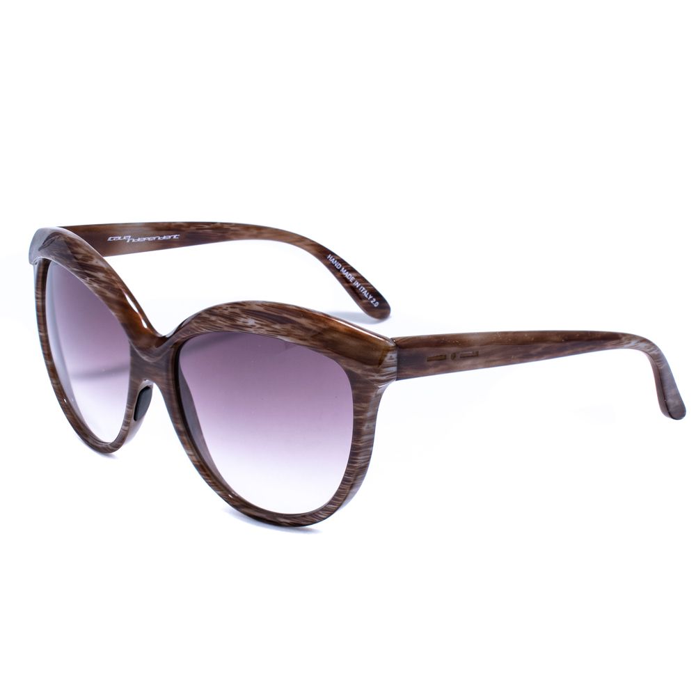 Italia Independent Brown Acetate Sunglasses