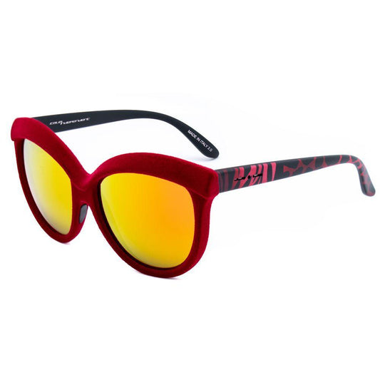 Italia Independent Red Acetate Sunglasses II0092V053ZEBAC