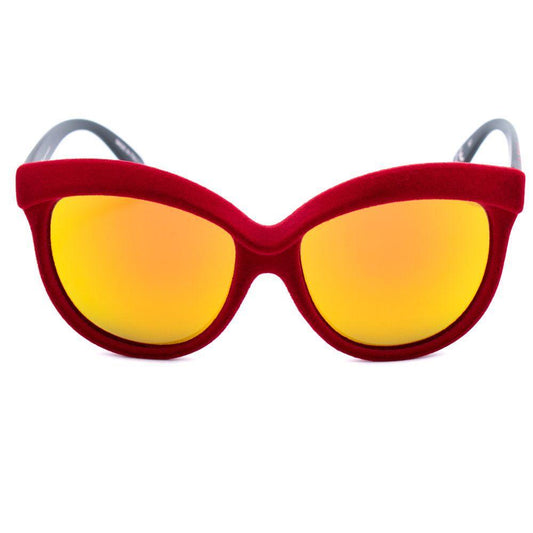 Italia Independent Red Acetate Sunglasses II0092V053ZEBAC