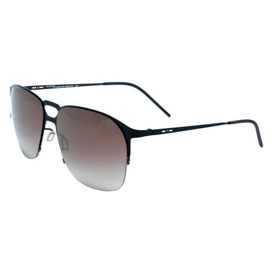 Italia Independent Black Metal Sunglasses
