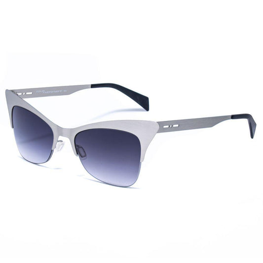 Italia Independent Silver Metal Sunglasses II0504075075AC