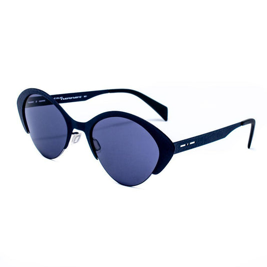 Italia Independent Blue Metal Sunglasses II0505CRK021AC