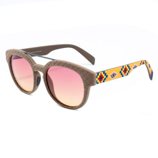 Italia Independent Brown Acetate Sunglasses