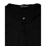 Dolce & Gabbana Black STAFF Round Neck Cardigan Sweater TSH90737-36