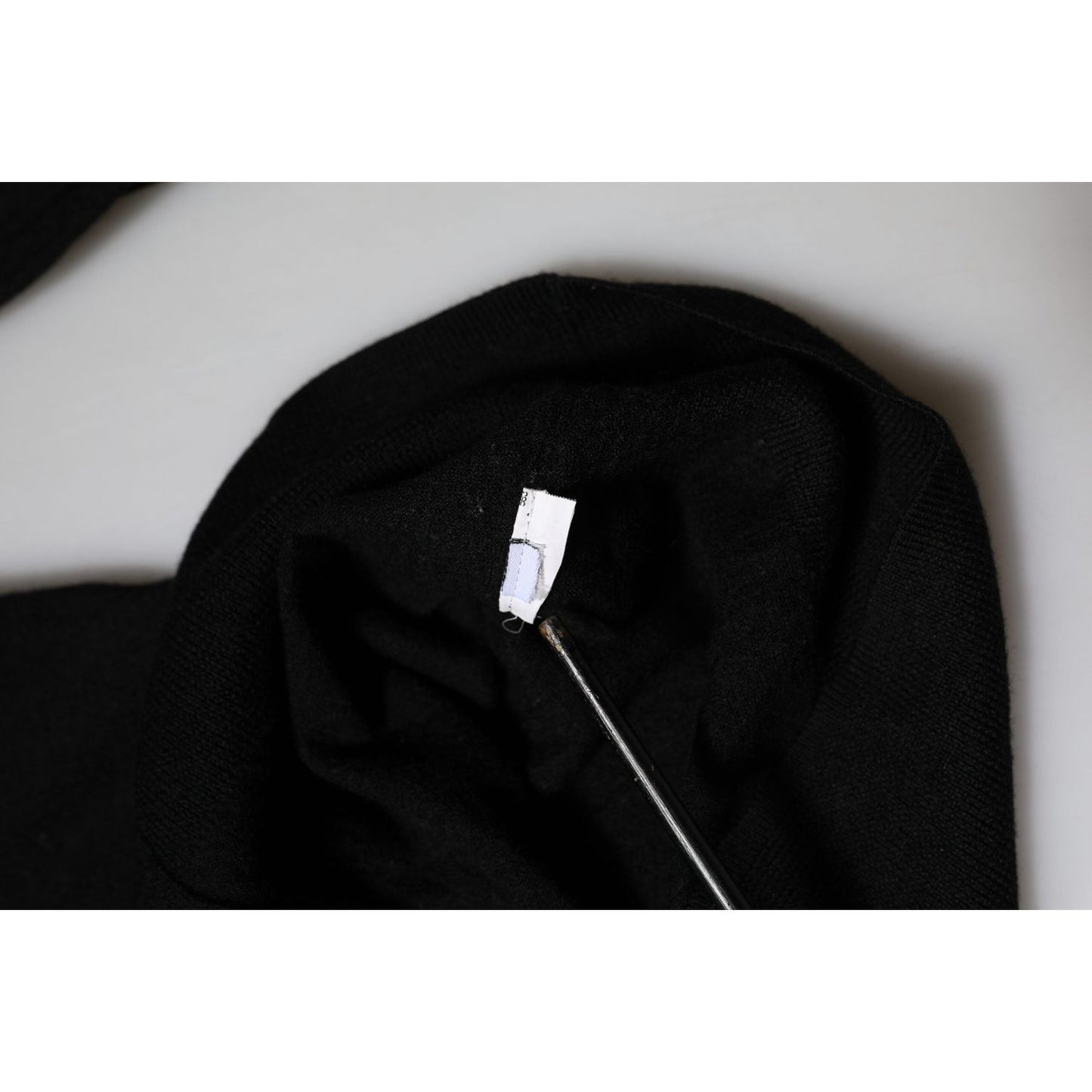 Dolce & Gabbana Black STAFF Round Neck Cardigan Sweater TSH90737-36