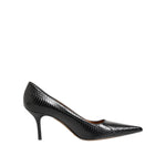 Dolce & Gabbana Black Exotic Leather Stiletto Pumps Shoes LA12896-36.5