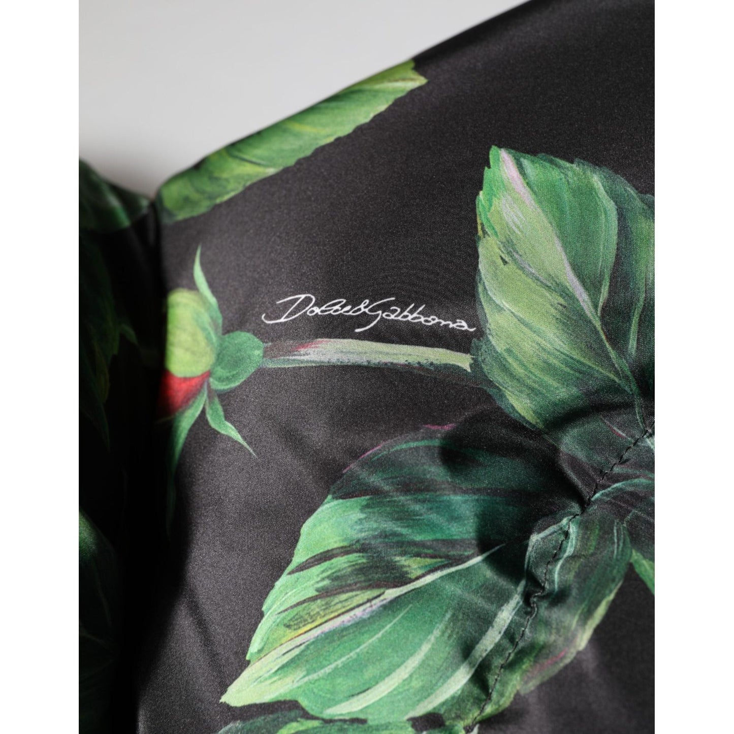 Dolce & Gabbana Multicolor Floral Puffer Coat Full Zip Jacket JKT41501-42