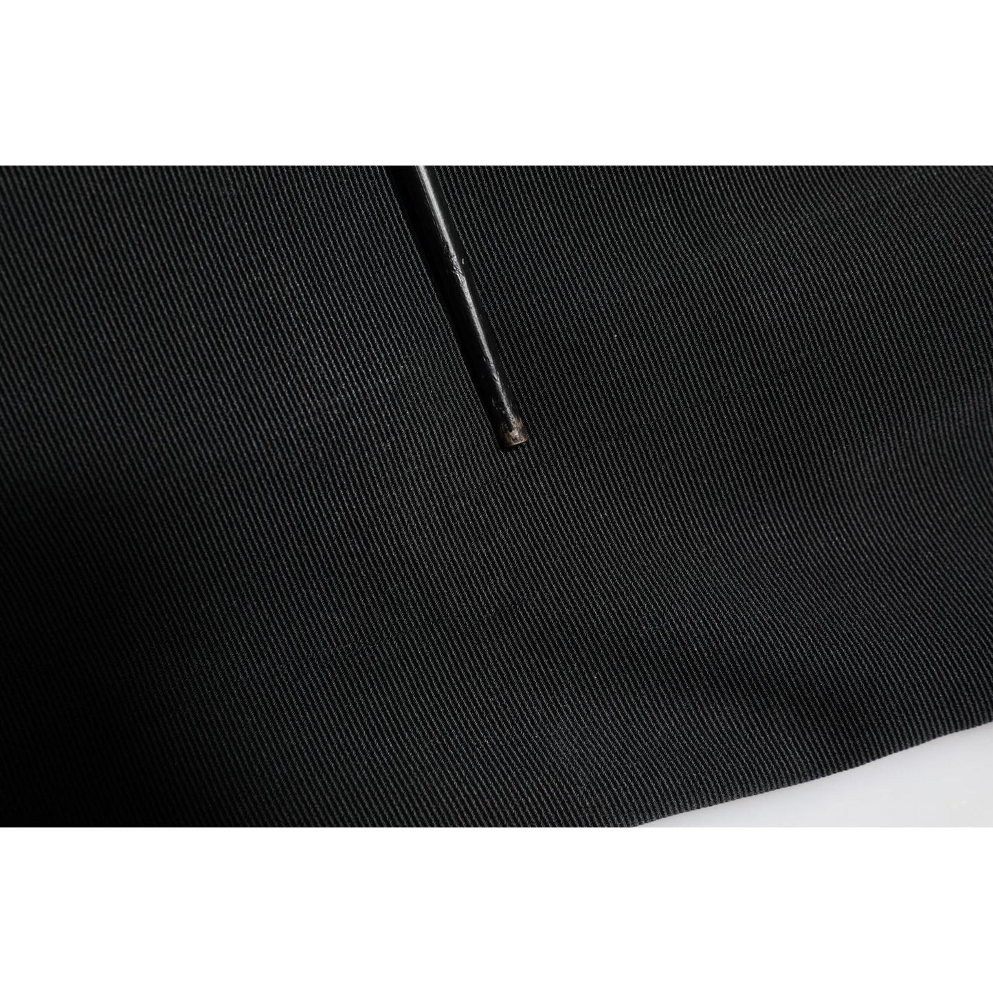 Dolce & Gabbana Black Acetate HighWaist Tapered Trouser Pants PAN76690-40