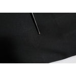 Dolce & Gabbana Black Acetate HighWaist Tapered Trouser Pants PAN76690-40