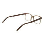 Andy Wolf Brown Unisex Glasses Frame with full-rim acetate design, rectangle lenses, and branded case included.