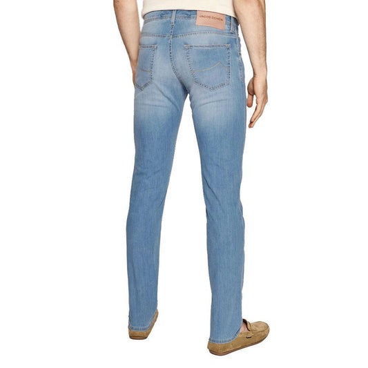Jacob Cohen Blue Cotton Jeans & Pant JA-15927-W30