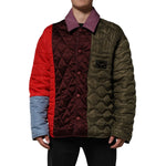Dolce & Gabbana Multicolor Patchwork PolyesterQuilted Jacket JKT41531-48