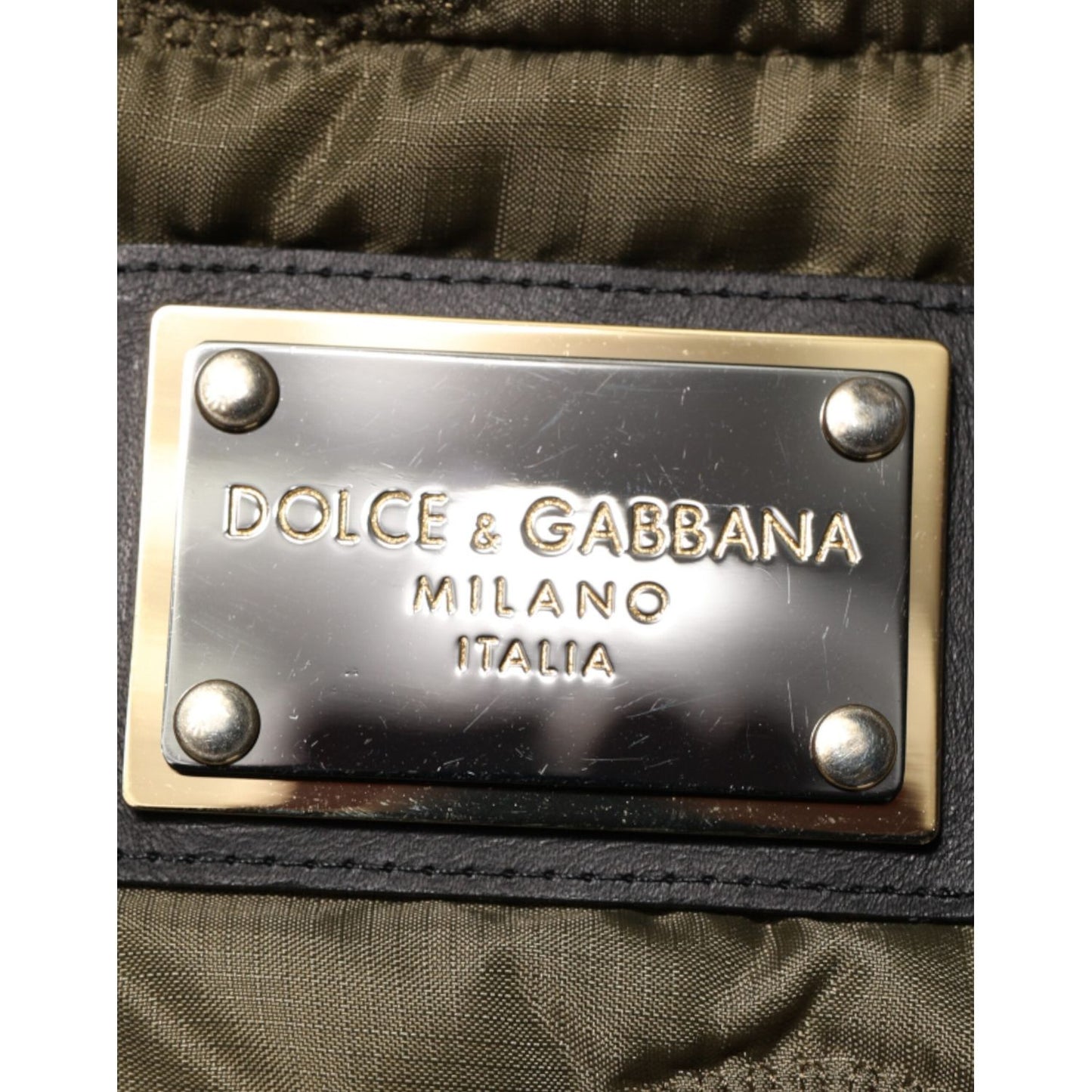 Dolce & Gabbana Multicolor Patchwork PolyesterQuilted Jacket JKT41531-48