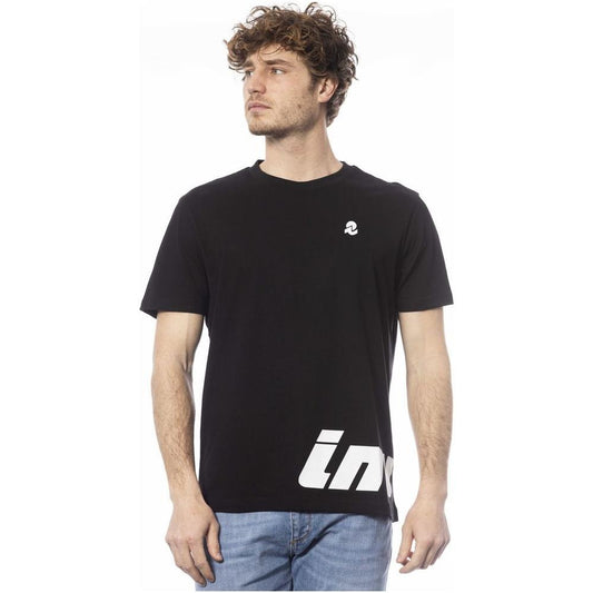 Invicta Black Cotton Men T-Shirt IN-24034-S