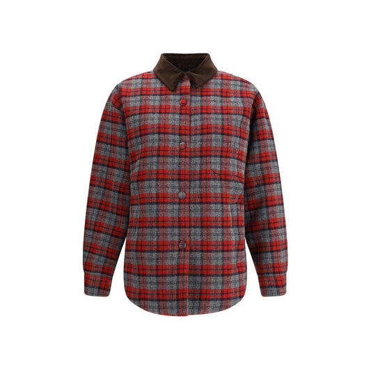 Miu Miu Plaid bomber Jacket MI-ML855S232172ZF0I14-IT44 | L