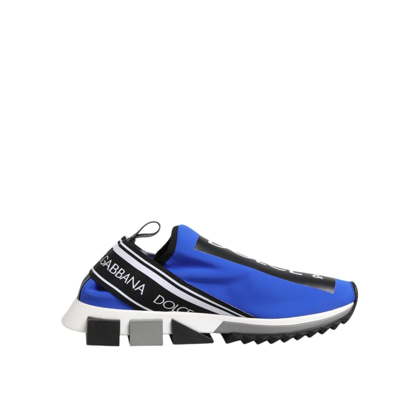 Dolce & Gabbana Blue Logo Low Top Sorrento Sneakers Shoes