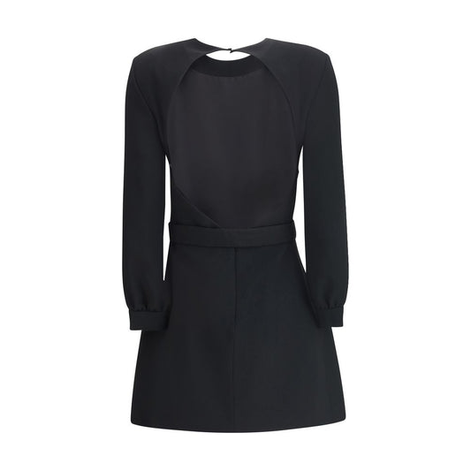 Saint Laurent Sablè mini Dress with cut nude back SA-819619Y012W1000-IT36 | XS