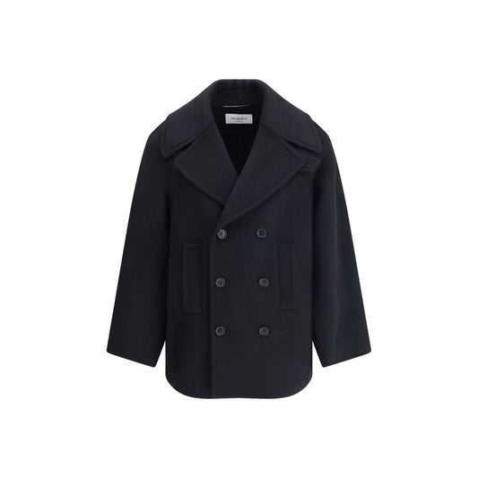 Saint Laurent Caban Coat SA-838047Y060R1005-IT40 | M