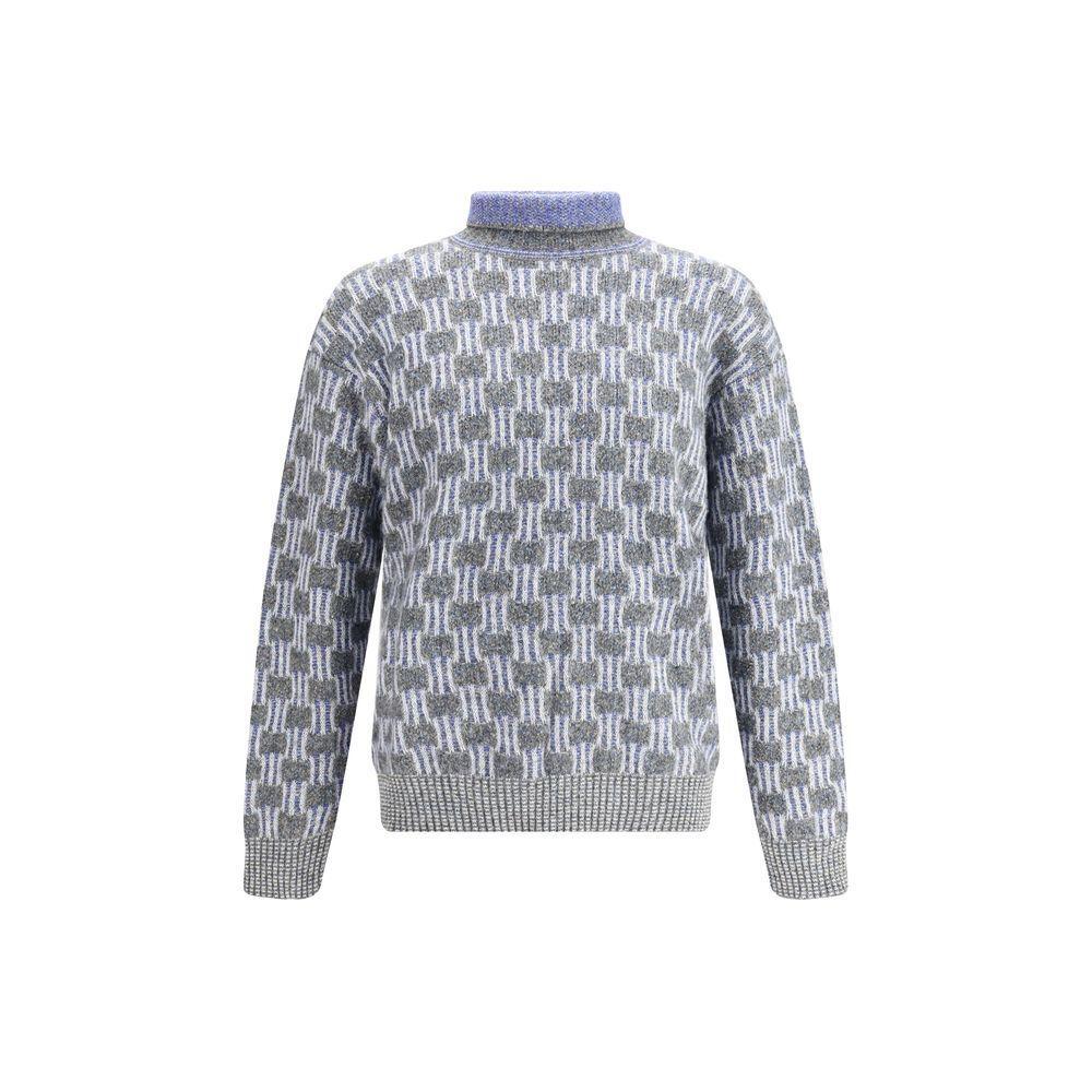 Giorgio Armani Graphic pattern turtleneck Sweater GI-GM002182F0003-IT46 | S