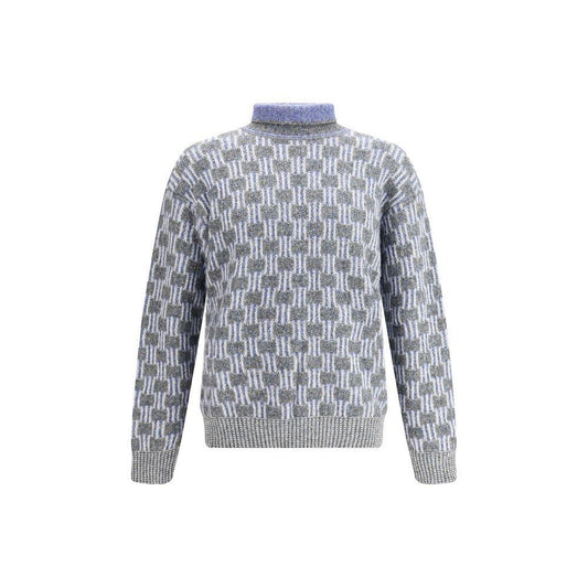 Giorgio Armani Graphic pattern turtleneck Sweater GI-GM002182F0003-IT46 | S