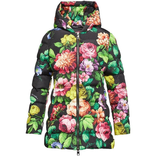 Dolce & Gabbana Multicolor Polyester Jackets & Coat DO-15962-IT36|XXS