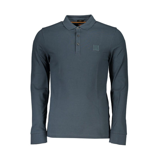 Hugo Boss Green Cotton Polo Shirt BO-28155-S