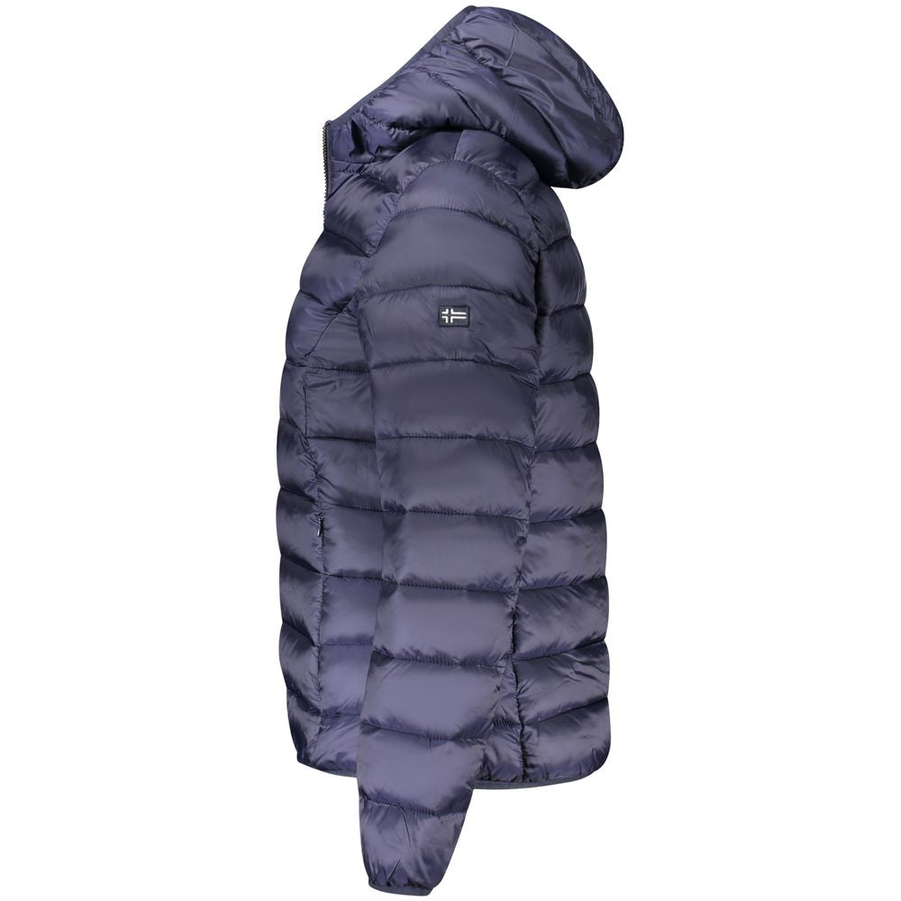 Front view with bag zipped and handles upright.