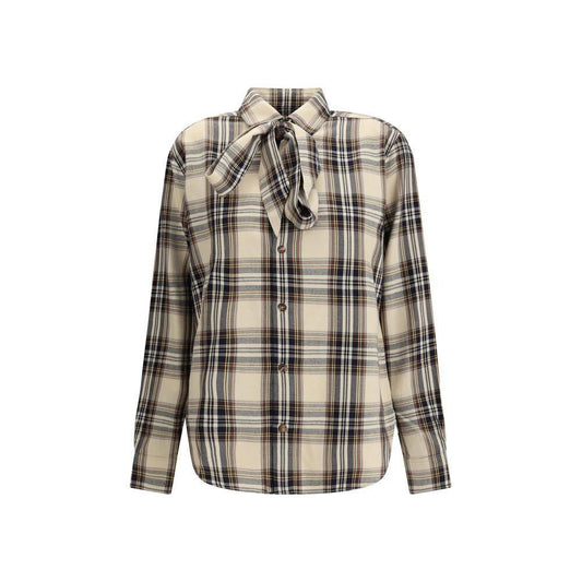 Saint Laurent Tartan lavallière Shirt SA-838890Y31VA7300-S