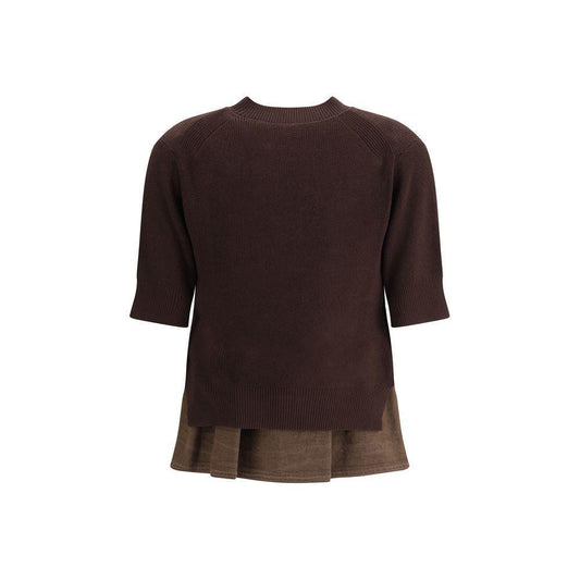 Sacai Denim detail Sweater SA-2507969601-2