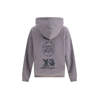 Y-3 Gray Cotton Sweatshirt