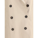 Brunello Cucinelli Midi Trench Coat BR-MM5397740PC6697-IT40 | M