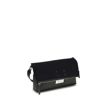 Margiela Black Cotton Shoulder Bag