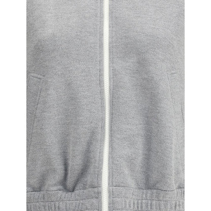 Brunello Cucinelli Gray Viscose Sweatshirt